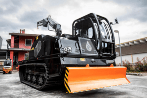 dumper sur chenille tous terrains